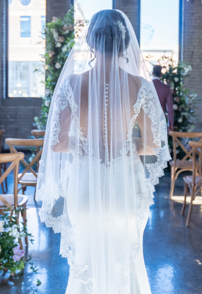 Bride walking down the aisle  | Weddings & Events by Cheryl Munro | Toronto Wedding Planner